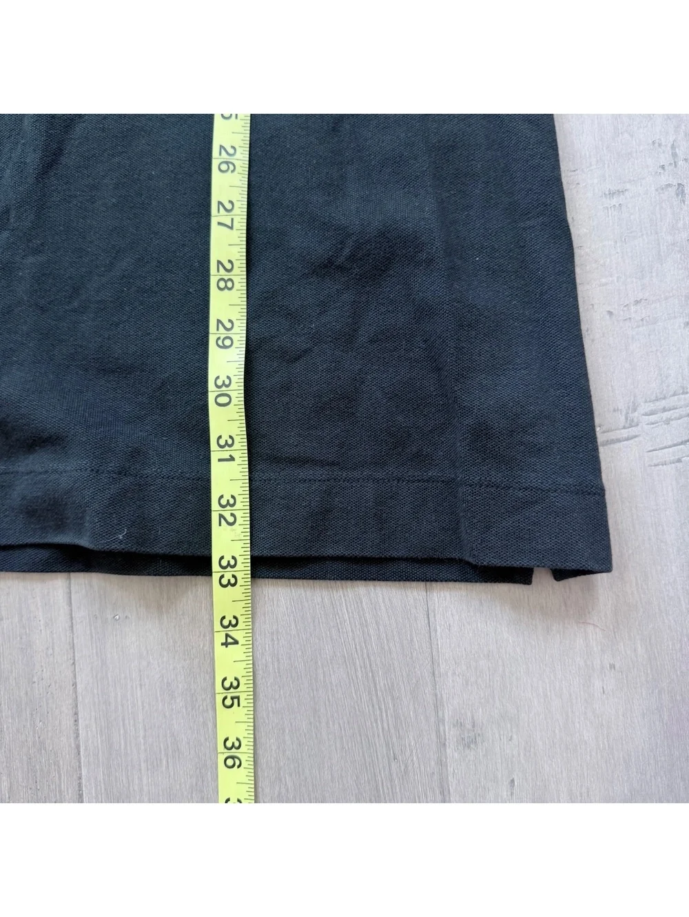 Lacoste Black Polo Mini Dress Size 36 - Small